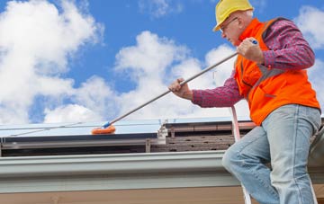 Blackness soft wash roof cleaning
